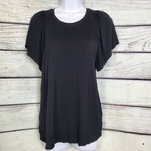 Maurices Women’s Black Short Sleeve Top Size M